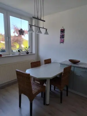 Grundriss der Unterkunft Ferienwohnung Waldblick mit Balkon