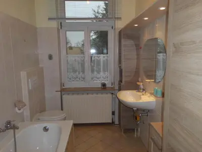 Ein Badezimmer in der Unterkunft Ferienwohnung Jung