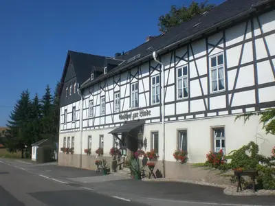 Das Gebäude in dem sich das Hotel befindet