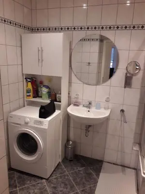 Ein Badezimmer in der Unterkunft Ferienwohnung Chemnitz - Kaßberg