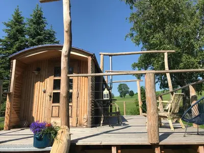 Grundriss der Unterkunft Der Zirkuswagen und das Elfenhaus