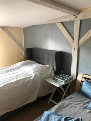 Ein Bett oder Betten in einem Zimmer der Unterkunft Wohnung Maggy