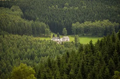 Naturlandschaft in der Nähe der Ferienwohnung