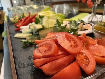 Essen im Hotel oder in der Nähe