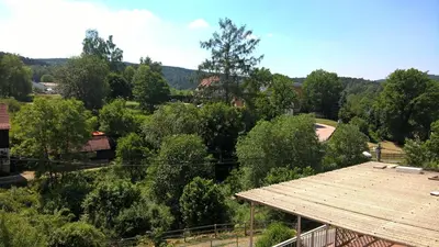 Naturlandschaft in der Nähe der Pension