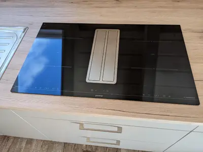Küche/Küchenzeile in der Unterkunft Ferienwohnung Mühl - Familienfreundlich, 2 Schlafzimmer, großes Grundstück, Erzgebirge