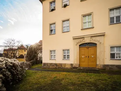 Ein Garten an der Unterkunft Altstadtjuwel