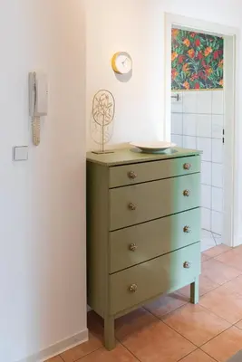 Grundriss der Unterkunft Stilvolles Apartment - Balkon, Netflix, Nespresso, Zentral, Messe