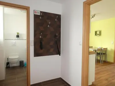 Grundriss der Unterkunft Ferienwohnung Dorfblick