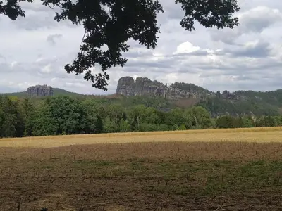 Naturlandschaft in der Nähe der Ferienwohnung