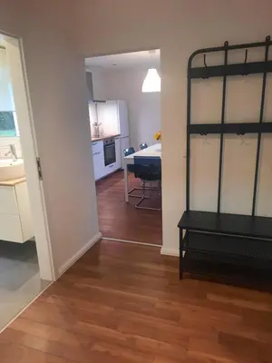 Küche/Küchenzeile in der Unterkunft Precioso apartamento, aparcamiento gratis