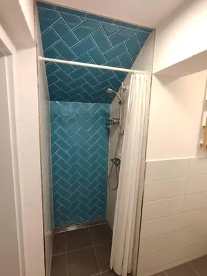 Ein Badezimmer in der Unterkunft Feriendomizil Am Hochwald