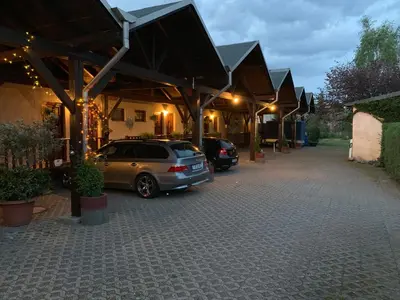 Das Gebäude in dem sich das Motel befindet