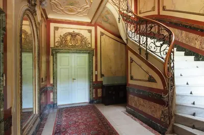 Grundriss der Unterkunft Villa Haniel Apartment Leo