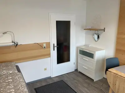 Küche/Küchenzeile in der Unterkunft Ferienwohnung Tiny