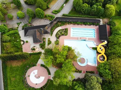 Der Swimmingpool an oder in der Nähe von Ferienwohnung Gisela