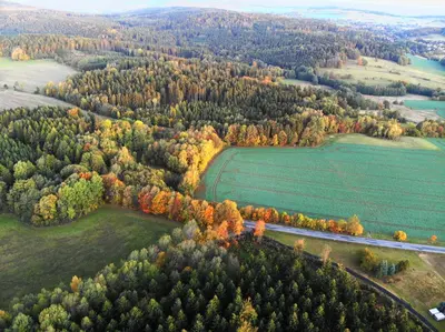 Naturlandschaft in der Nähe der Ferienwohnung