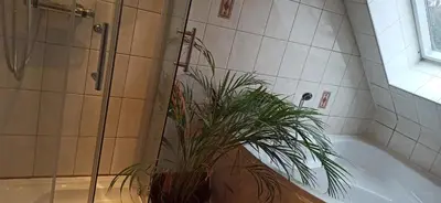 Ein Badezimmer in der Unterkunft Ferienhaus Fabich Ganzes Haus