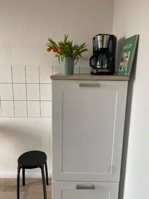 Küche/Küchenzeile in der Unterkunft Sachsenhöhe