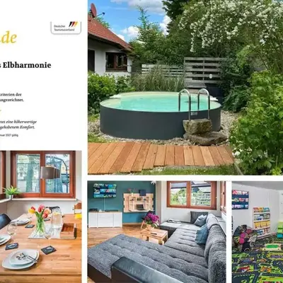 Ferienhaus Elbharmonie - Hunde willkommen
