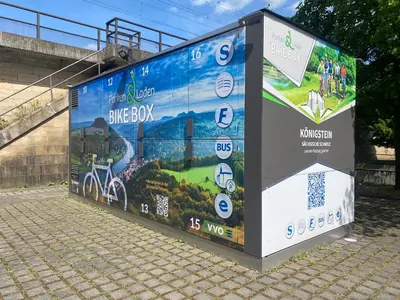 Grundriss der Unterkunft Elbtalblick Königstein im Deutschen Haus