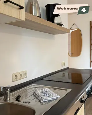 Grundriss der Unterkunft Ferienwohnung Zum Böhmischen Bürgergarten