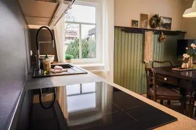 Grundriss der Unterkunft Urlaubsfreude Biedermann Haus GlücksStein Ferienwohnung Smaragd