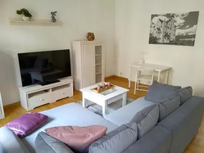 TV/Unterhaltungsangebot in der Unterkunft Ferienwohnung William