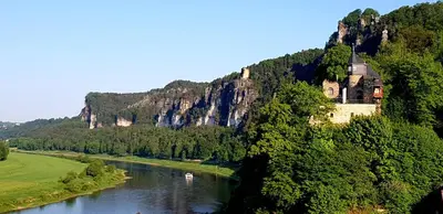 Naturlandschaft in der Nähe der Ferienwohnung