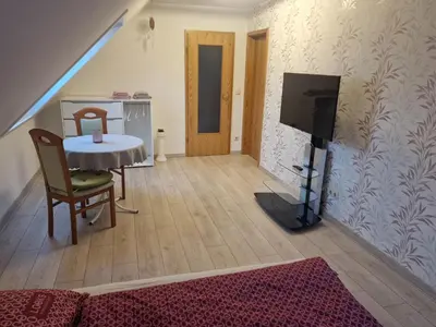TV/Unterhaltungsangebot in der Unterkunft Ferienhaus Am Pilgerweg