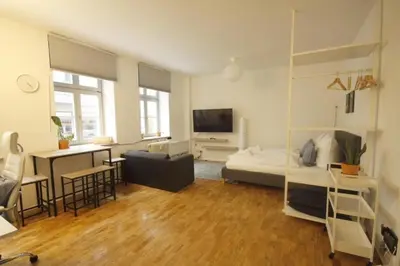 TV/Unterhaltungsangebot in der Unterkunft Nuvoom Workation, Highspeed Internet, zentral in der Dresdner Innenstadt