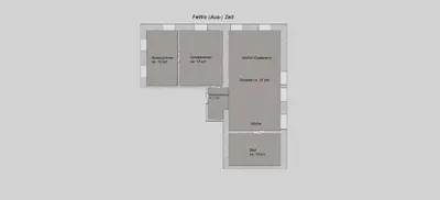 Grundriss der Unterkunft Ferienwohnung Aus-Zeit auf dem Lande