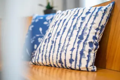 Ein Bett oder Betten in einem Zimmer der Unterkunft Altstadtwohnung TOP Lage Zentrum mit Terrasse