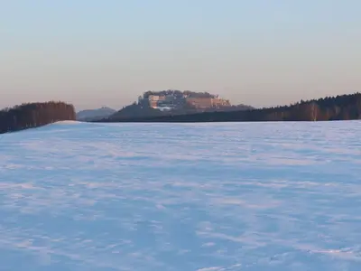 Naturlandschaft in der Nähe der Ferienwohnung