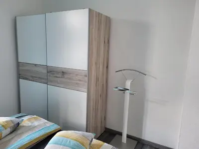 Ein Bett oder Betten in einem Zimmer der Unterkunft Ferienwohnung Kaiser