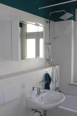 Ein Badezimmer in der Unterkunft Ferienwohnung Kaiser