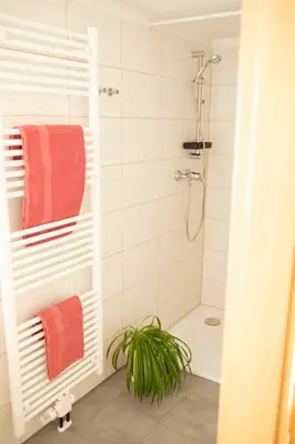 Ein Badezimmer in der Unterkunft Ferienwohnung-Ihle Olbernhau
