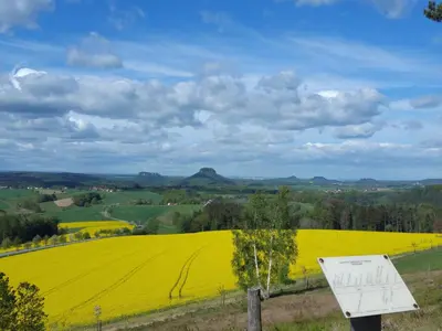 Naturlandschaft in der Nähe der Ferienwohnung