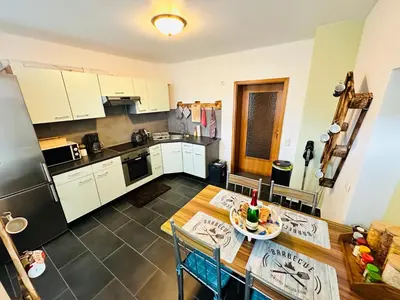 Küche/Küchenzeile in der Unterkunft Gemütliche Wohnung in Grünhainichen Erzgebirge