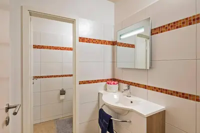 Ein Badezimmer in der Unterkunft Cosel Palais Appartement