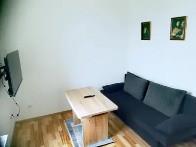 Ein Sitzbereich in der Unterkunft Ferienwohnung Karsten - nahe Chemnitz