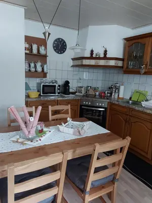 Küche/Küchenzeile in der Unterkunft Apartment Dietze