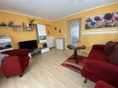 Küche/Küchenzeile in der Unterkunft Ferienhaus Auerswalde
