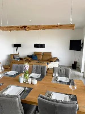 TV/Unterhaltungsangebot in der Unterkunft Exklusives Apartment mit Blick auf den See