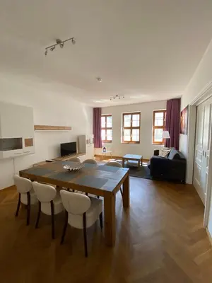 TV/Unterhaltungsangebot in der Unterkunft grosszügiges Apartment mit Blick zur Frauenkirche