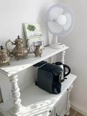 Kaffee-/Teezubehör in der Unterkunft Kuckuckswinkel- Ferienwohnung Lilian