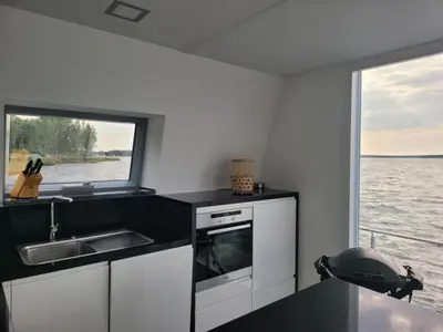 Küche/Küchenzeile in der Unterkunft Ferienhaus Water