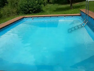 Der Swimmingpool an oder in der Nähe von Ferienwohnung Böhme