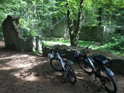 Radfahren an der Unterkunft Ferienwohnung Sonnenhof oder in der Nähe