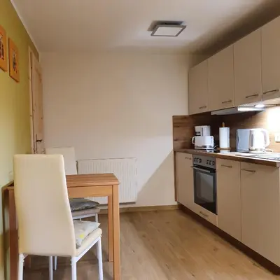 Küche/Küchenzeile in der Unterkunft Ferienhaus Willkommen